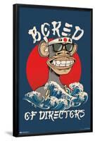 Bored of Directors - Great Wave-Trends International-Framed Poster