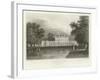 Boreham House, Seat of Sir J Tyrrell, Essex-William Henry Bartlett-Framed Giclee Print