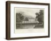 Boreham House, Seat of Sir J Tyrrell, Essex-William Henry Bartlett-Framed Giclee Print