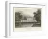 Boreham House, Seat of Sir J Tyrrell, Essex-William Henry Bartlett-Framed Giclee Print