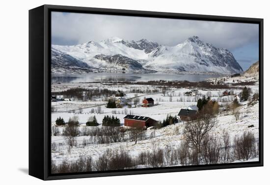 Borg, Lofoten Islands, Arctic, Norway, Scandinavia-Sergio Pitamitz-Framed Stretched Canvas