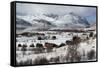 Borg, Lofoten Islands, Arctic, Norway, Scandinavia-Sergio Pitamitz-Framed Stretched Canvas