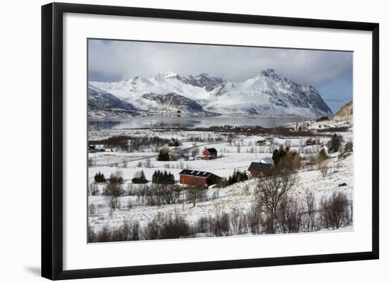 Borg, Lofoten Islands, Arctic, Norway, Scandinavia-Sergio Pitamitz-Framed Photographic Print