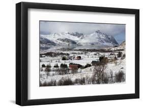 Borg, Lofoten Islands, Arctic, Norway, Scandinavia-Sergio Pitamitz-Framed Photographic Print