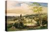 Borghese Gardens in Rome-Samuel Palmer-Stretched Canvas