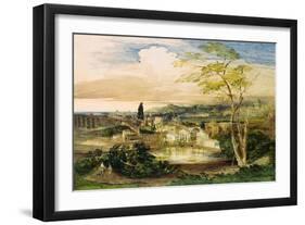 Borghese Gardens in Rome-Samuel Palmer-Framed Giclee Print