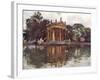 Borghese Villa Gardens-Alberto Pisa-Framed Photographic Print