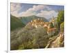 Borgo degli ulivi-Adriano Galasso-Framed Art Print