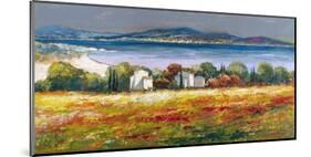 Borgo mediterraneo-Luigi Florio-Mounted Art Print