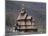 Borgund Stave Church, Laerdalen, Norway-Niall Benvie-Mounted Photographic Print