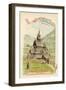 Borgund Stave Church, Norway-null-Framed Giclee Print