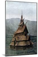 Borgund Stave Church, Sogn Og Fjordane, Norway, C1890-L Boulanger-Mounted Giclee Print