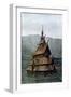 Borgund Stave Church, Sogn Og Fjordane, Norway, C1890-L Boulanger-Framed Premium Giclee Print