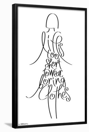 Boring Clothes-null-Framed Standard Poster