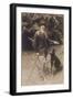 Boris and Hunting Dog-null-Framed Photographic Print