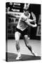 Boris Becker in Action on the Court-null-Stretched Canvas