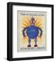 Boris Box Art Robot-John Golden-Framed Giclee Print