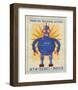 Boris Box Art Robot-John Golden-Framed Giclee Print