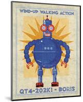 Boris Box Art Robot-John Golden-Mounted Giclee Print