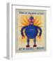 Boris Box Art Robot-John Golden-Framed Art Print