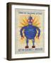 Boris Box Art Robot-John W Golden-Framed Giclee Print