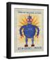 Boris Box Art Robot-John W Golden-Framed Giclee Print