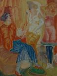 Erotic Drawing-Boris Dmitryevich Grigoriev-Giclee Print