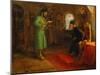 Boris Godunov with Ivan the Terrible-Ilya Efimovich Repin-Mounted Giclee Print