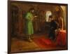 Boris Godunov with Ivan the Terrible-Ilya Efimovich Repin-Framed Giclee Print