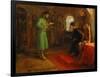 Boris Godunov with Ivan the Terrible-Ilya Efimovich Repin-Framed Giclee Print