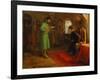 Boris Godunov with Ivan the Terrible-Ilya Efimovich Repin-Framed Giclee Print