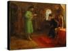 Boris Godunov with Ivan the Terrible-Ilya Efimovich Repin-Stretched Canvas