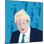 Boris Johnson and the zip wire-Claire Huntley-Mounted Giclee Print