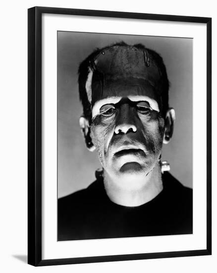 Boris Karloff "Frankenstein Lives Again!" 1935 "Bride of Frankenstein" Directed by James Whale-null-Framed Photographic Print