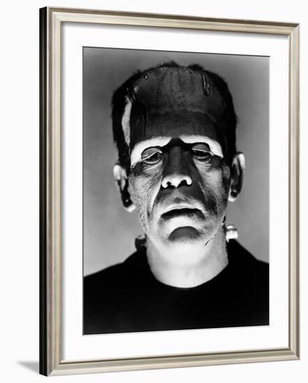 Boris Karloff "Frankenstein Lives Again!" 1935 "Bride of Frankenstein" Directed by James Whale-null-Framed Photographic Print