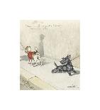 Dirty Dogs Of Paris IV-Boris O'Klein-Premium Giclee Print