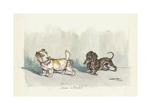 Dirty Dogs Of Paris IV-Boris O'Klein-Premium Giclee Print