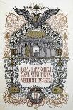 Concert Programme to Celebrate of the 50th Anniversary of the Zemstvo, 1914-Boris Zvorykin-Laminated Giclee Print