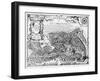 Bormio and its Five Valleys, Italy, 16th Century-null-Framed Giclee Print