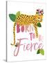 Born Fierce Cheetah 2-Jennifer McCully-Stretched Canvas