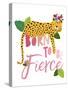 Born Fierce Cheetah 2-Jennifer McCully-Stretched Canvas