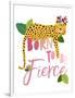 Born Fierce Cheetah 2-Jennifer McCully-Framed Art Print