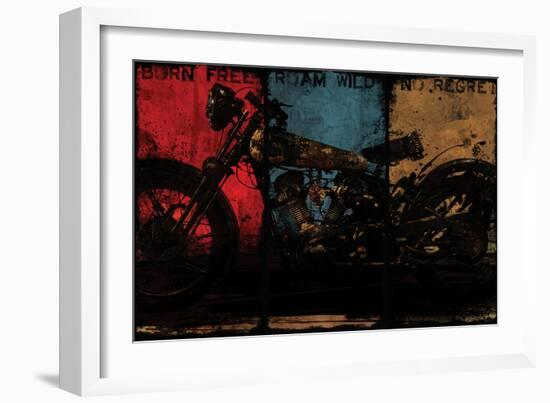 Born Free Multi-Eric Yang-Framed Art Print