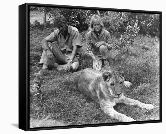 Born Free-null-Framed Stretched Canvas