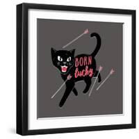 Born Lucky-Michael Buxton-Framed Art Print