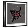 Born Lucky-Michael Buxton-Framed Art Print