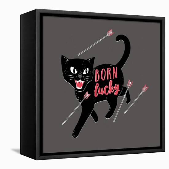 Born Lucky-Michael Buxton-Framed Stretched Canvas