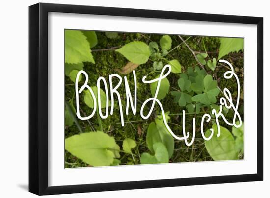 Born Lucky-Kimberly Glover-Framed Giclee Print