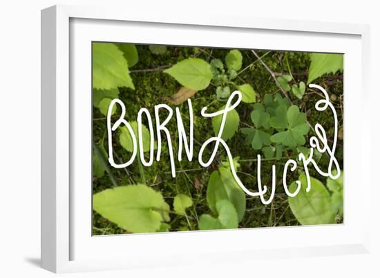 Born Lucky-Kimberly Glover-Framed Giclee Print