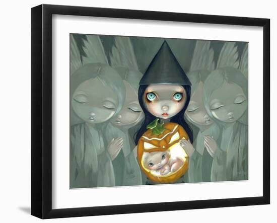 Born of a Pumpkin-Jasmine Becket-Griffith-Framed Art Print